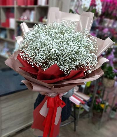 Букет цветов из: Гипсофила в Кострово