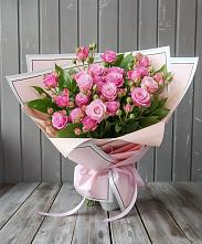 Букет Розовый кустик в Кострово