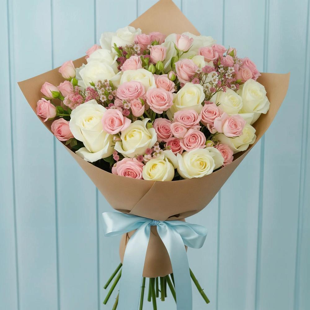 Букет цветов из: Розы в Кострово