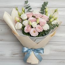 Букет цветов из:  Лизиантусы в Кострово