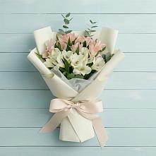 Букет цветов из:  Альстромерии в Кострово