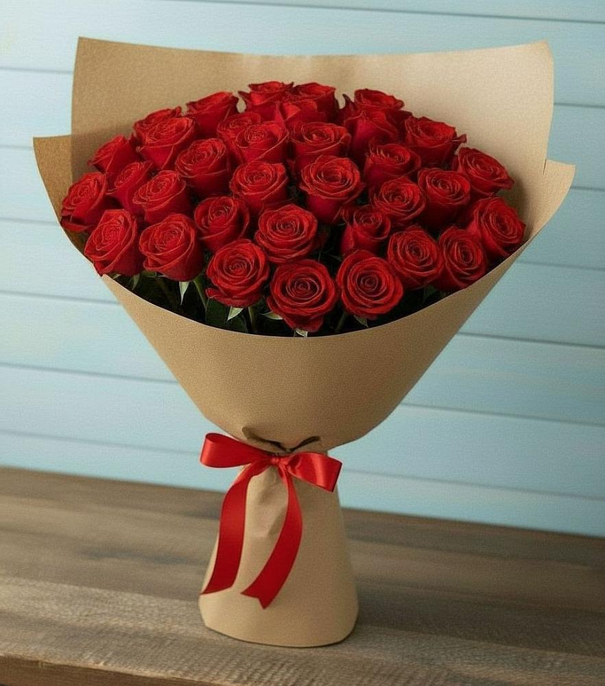 Букет Красные розы Милано в Кострово