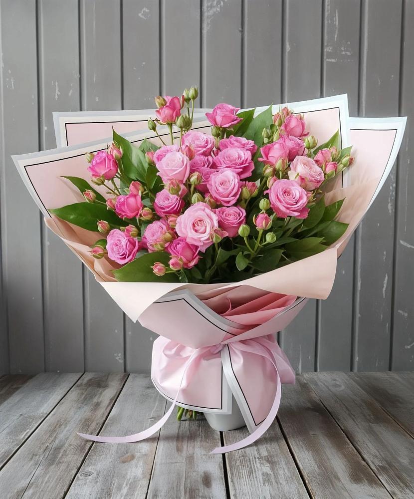 Букет Розовый кустик в Кострово