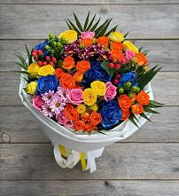 Букет цветов из:  Розы и Хризантемы #REPLACE_PRED# Кострово