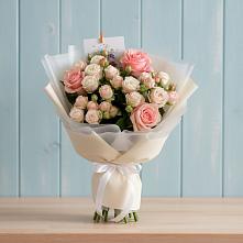Букет цветов из:  Розы #REPLACE_PRED# Кострово