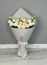 Букет цветов из:  Розы и Лизиантусы в Кострово